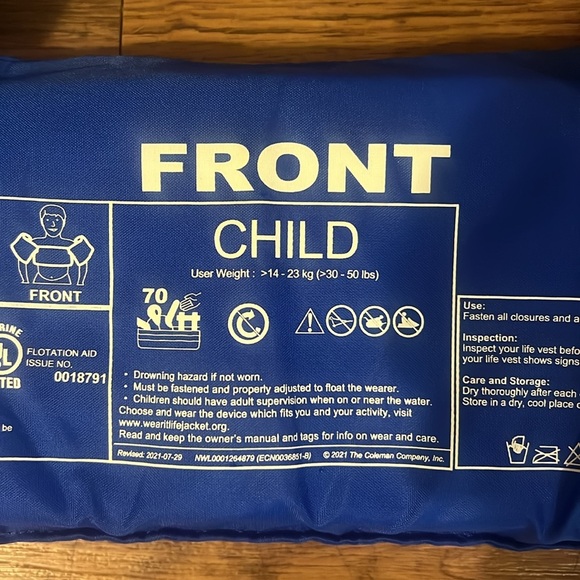 Stearns Puddle Jumper Child 30-50 Lbs NWOT - Picture 3 of 3